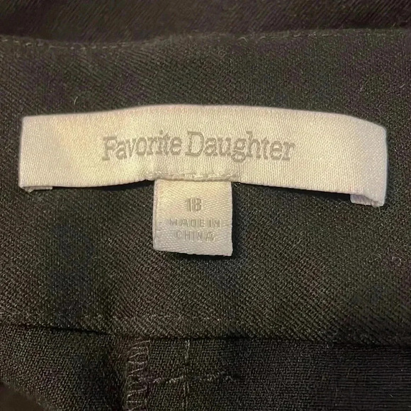 Favorite Daughter The Favorite Pants in Black 18 - Picture 6 of 8
